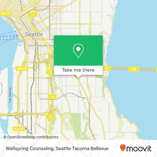 Mapa de Wellspring Counseling, 1900 Rainier Ave S