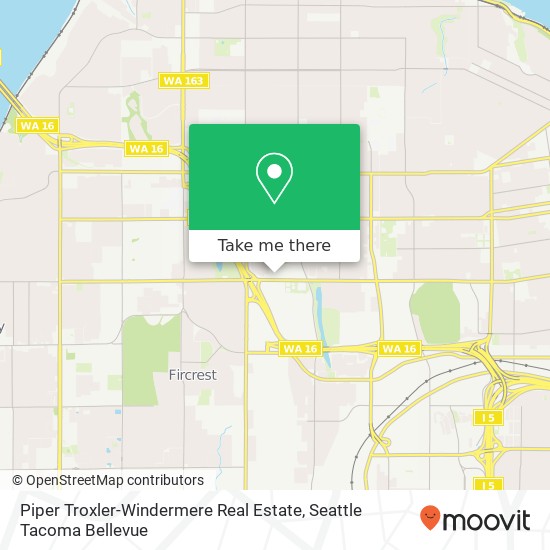 Piper Troxler-Windermere Real Estate, 4701 S 19th St map