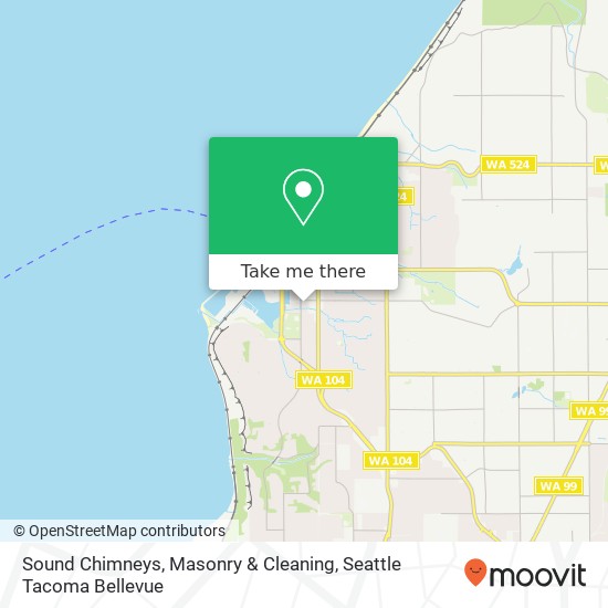 Mapa de Sound Chimneys, Masonry & Cleaning, 409 3rd Ave S