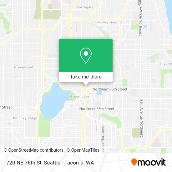 720 NE 76th St map