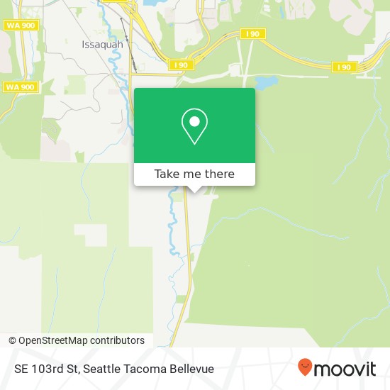 Mapa de SE 103rd St, Issaquah, WA 98027