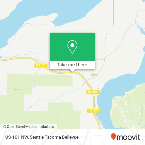 Mapa de US-101 NW, Olympia, WA 98502