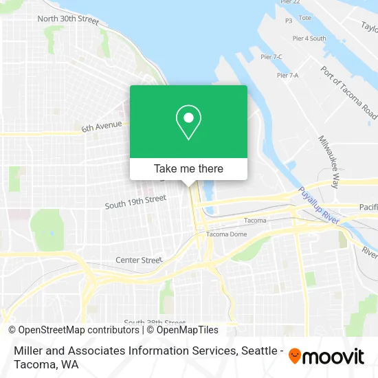 Mapa de Miller and Associates Information Services