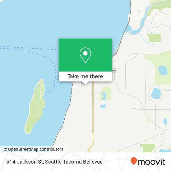 514 Jackson St, Steilacoom, WA 98388 map