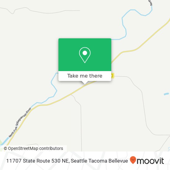 Mapa de 11707 State Route 530 NE, Arlington, WA 98223