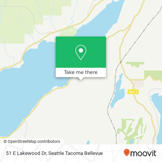 51 E Lakewood Dr, Belfair, WA 98528 map