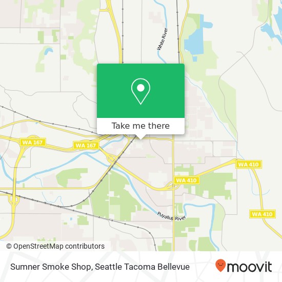 Sumner Smoke Shop, 909 Alder Ave map