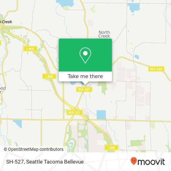 Mapa de SH-527, Bothell, WA 98021