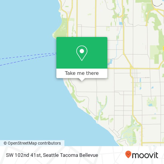 SW 102nd 41st, Seattle, WA 98146 map