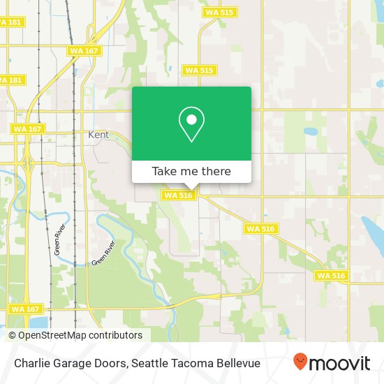 Charlie Garage Doors, 10216 SE 256th St map