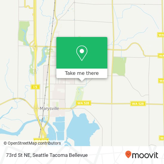 Mapa de 73rd St NE, Marysville, WA 98270