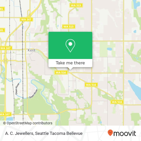 Mapa de A. C. Jewellers, 25416 104th Ave SE