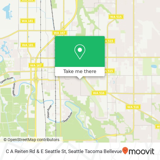 C A Reiten Rd & E Seattle St map