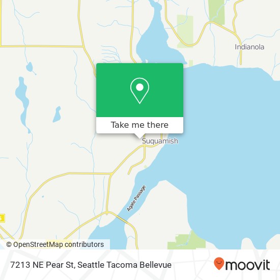 7213 NE Pear St, Suquamish, WA 98392 map