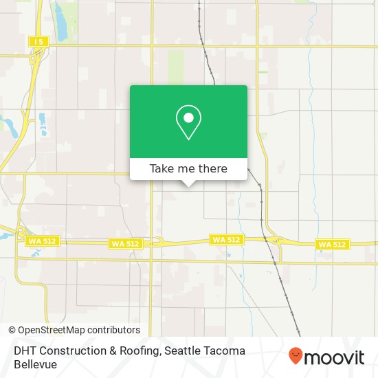 Mapa de DHT Construction & Roofing, 507 99th St E