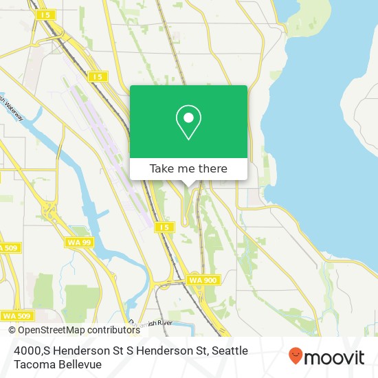 4000,S Henderson St S Henderson St, Seattle, WA 98118 map