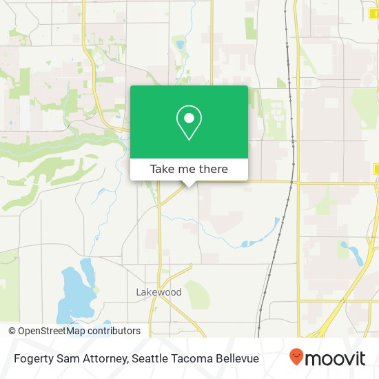 Mapa de Fogerty Sam Attorney, 5516 75th St W