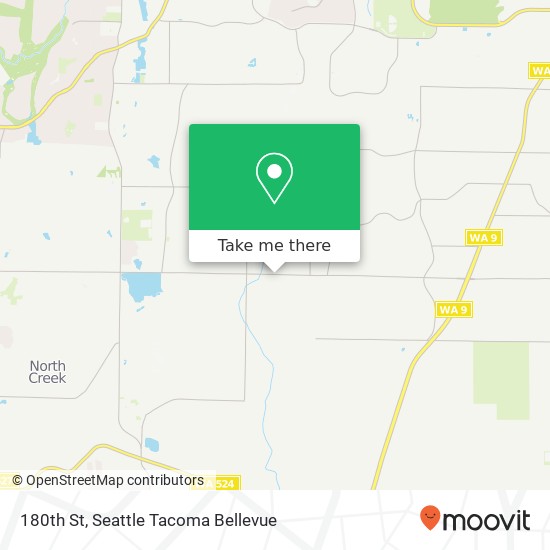 180th St, Bothell, WA 98012 map