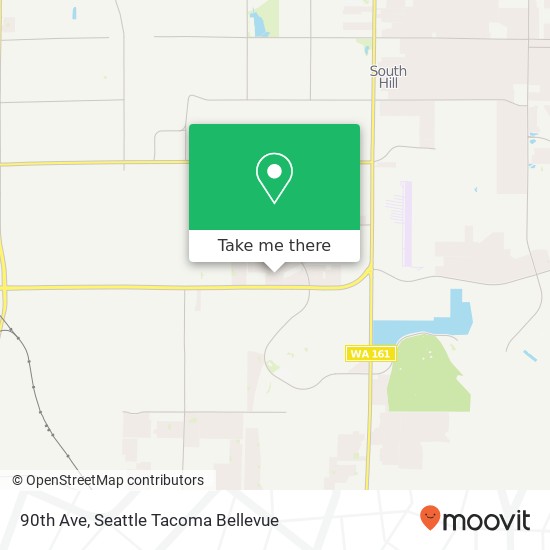 90th Ave, Puyallup, WA 98375 map