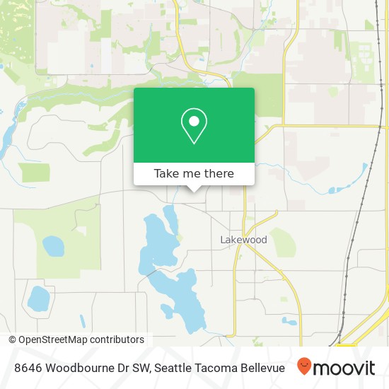 8646 Woodbourne Dr SW, Lakewood, WA 98499 map