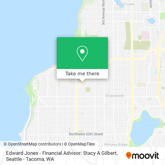 Mapa de Edward Jones - Financial Advisor: Stacy A Gilbert