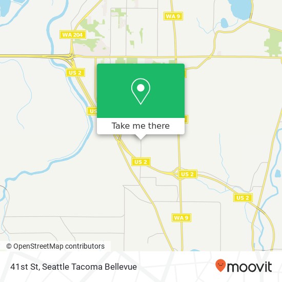 Mapa de 41st St, Snohomish, WA 98290