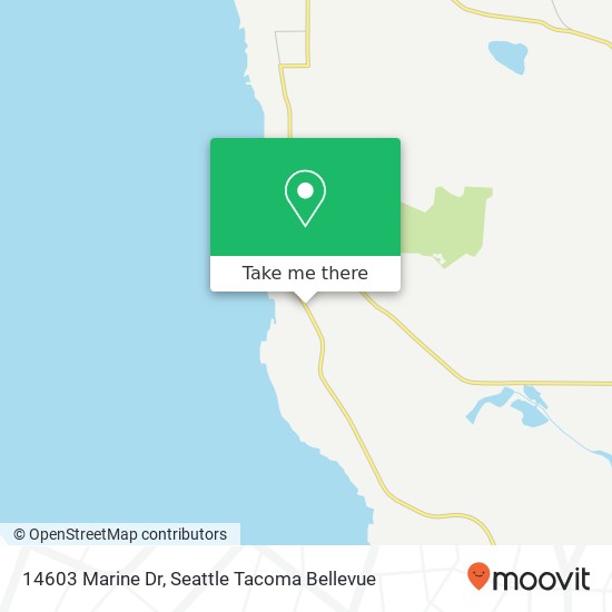 Mapa de 14603 Marine Dr, Stanwood, WA 98292