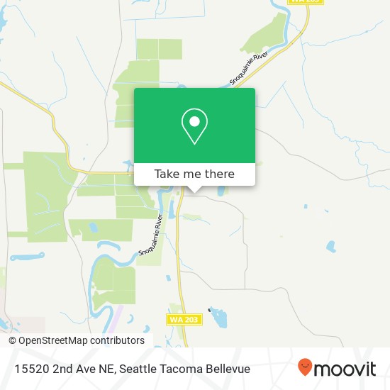 Mapa de 15520 2nd Ave NE, Duvall, WA 98019