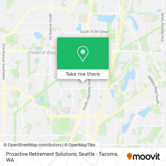 Proactive Retirement Solutions map