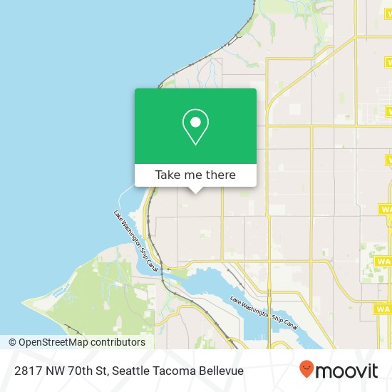 2817 NW 70th St, Seattle, WA 98117 map