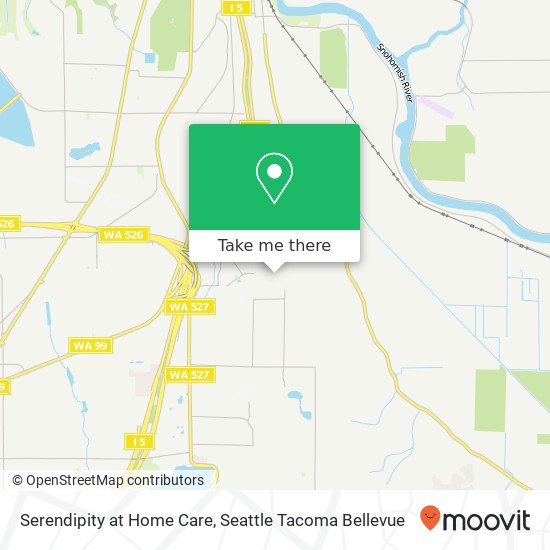 Mapa de Serendipity at Home Care, 2924 88th St SE