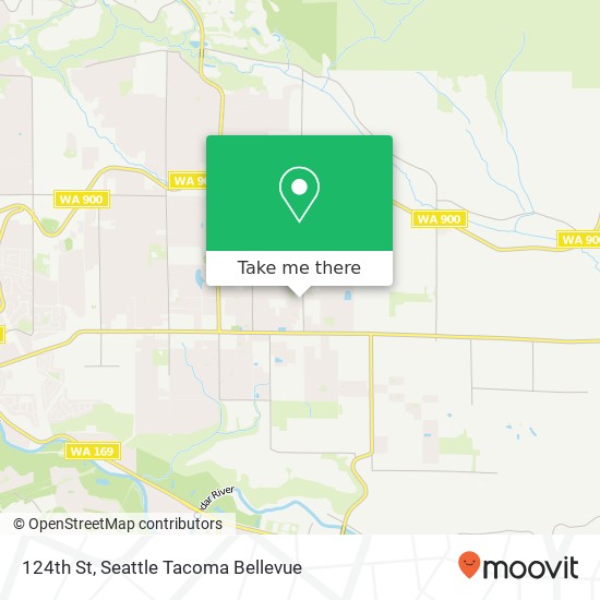 Mapa de 124th St, Renton, WA 98059