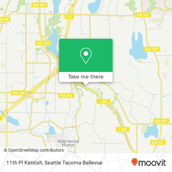 11th Pl Kentish, Lynnwood, WA 98036 map