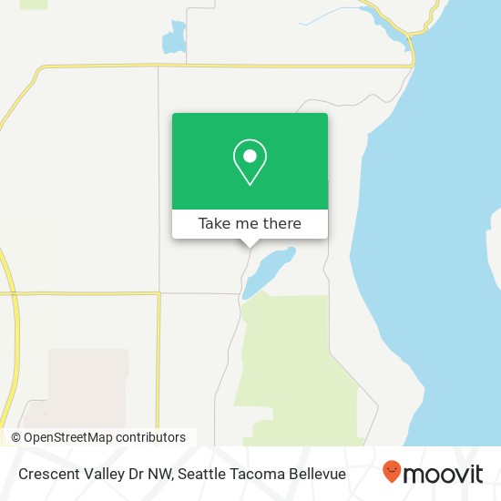 Mapa de Crescent Valley Dr NW, Gig Harbor, WA 98332