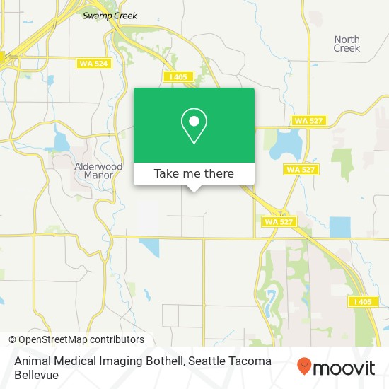 Animal Medical Imaging Bothell, 22010 1st Pl W map