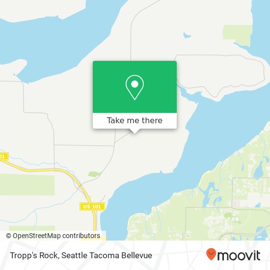 Mapa de Tropp's Rock