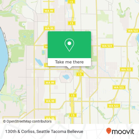 130th & Corliss, Seattle, WA 98133 map