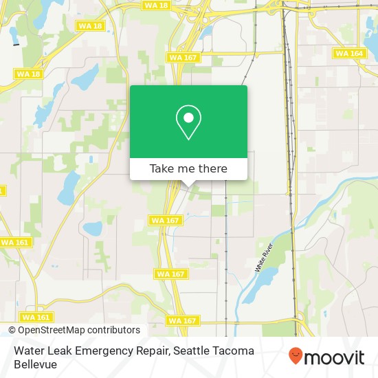 Water Leak Emergency Repair, 402 Seattle Blvd N map