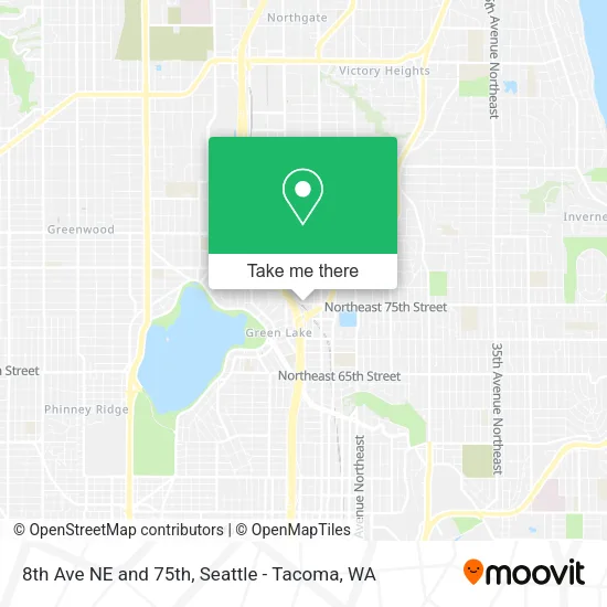 Mapa de 8th Ave NE and 75th