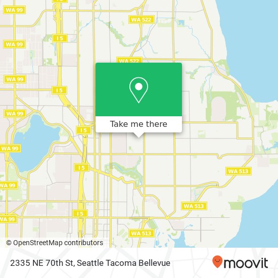 2335 NE 70th St, Seattle, WA 98115 map