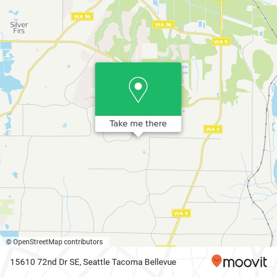 Mapa de 15610 72nd Dr SE, Snohomish, WA 98296