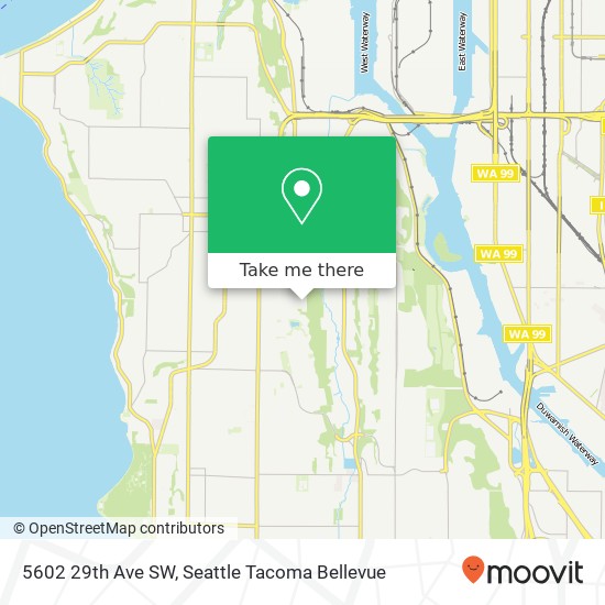 5602 29th Ave SW, Seattle, WA 98126 map