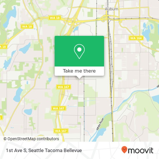 1st Ave S, Algona, WA 98001 map