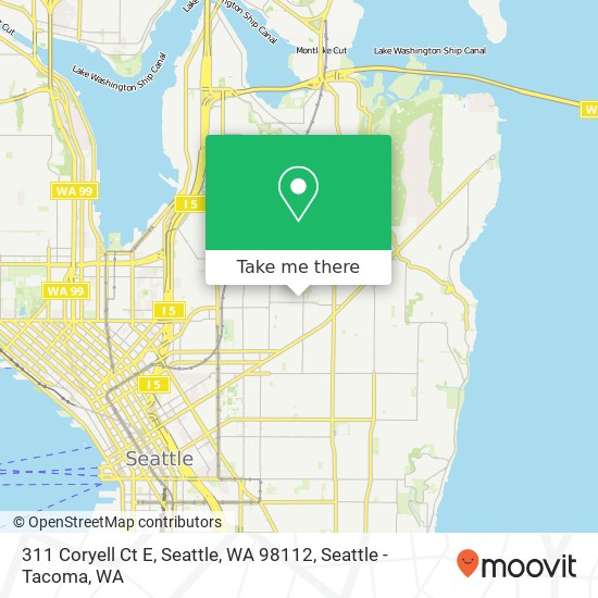 311 Coryell Ct E, Seattle, WA 98112 map
