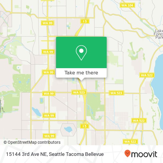 15144 3rd Ave NE, Shoreline, WA 98155 map