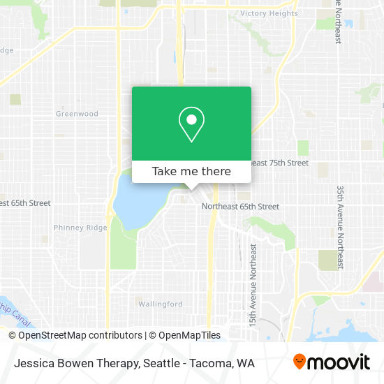 Jessica Bowen Therapy map