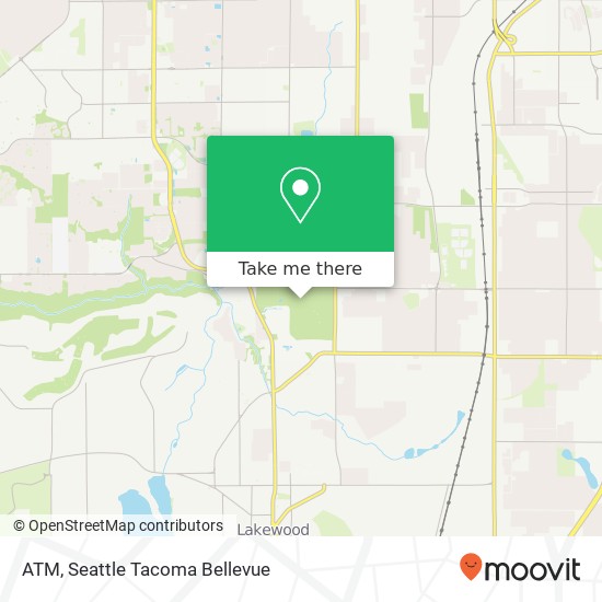 Mapa de ATM, 7108 Lakewood Dr W