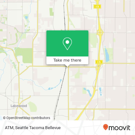 Mapa de ATM, 7404 S Tacoma Way