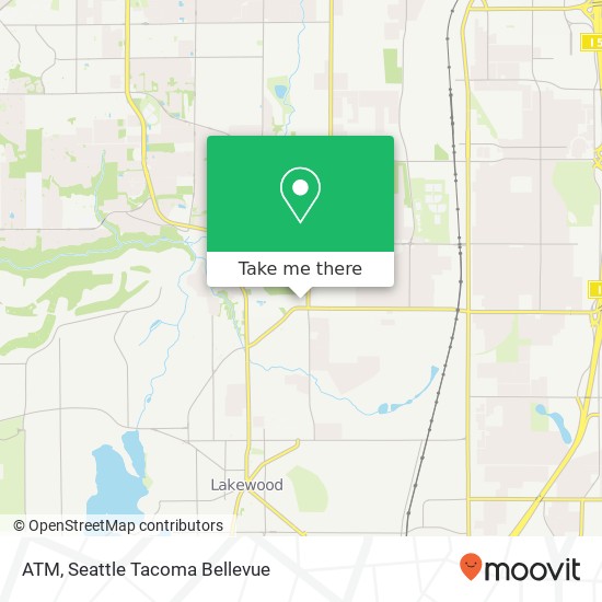 Mapa de ATM, 7304 Lakewood Dr W