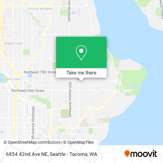 Mapa de 6854 42nd Ave NE